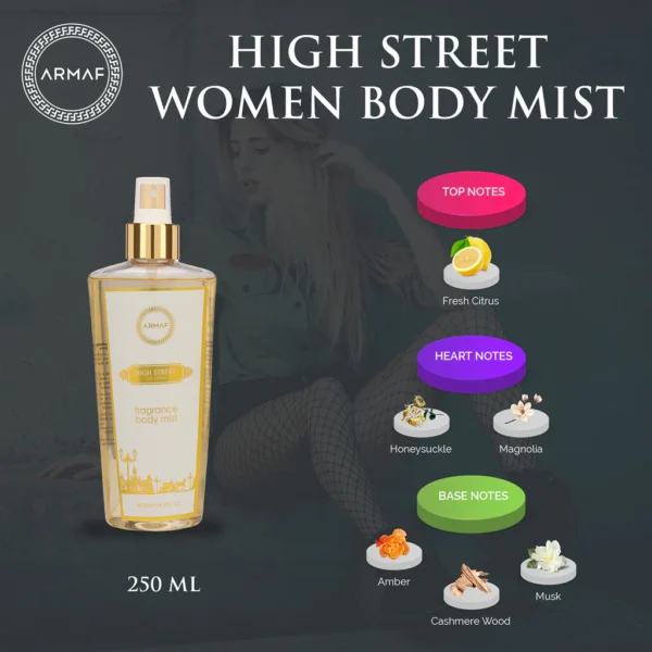 ARMAF HIGH STREET MIST 250ML - Image 2